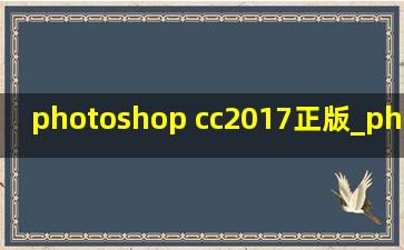 photoshop cc2017正版_photoshop cc2013
